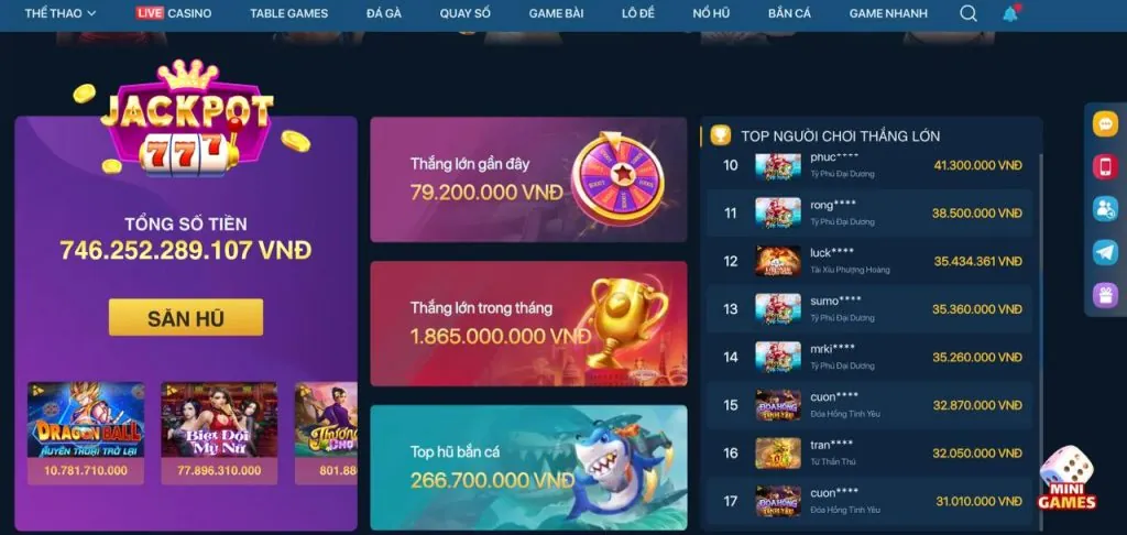 Hoàn trả hàng ngày và thưởng nạp lại tại OK22 Link Mới